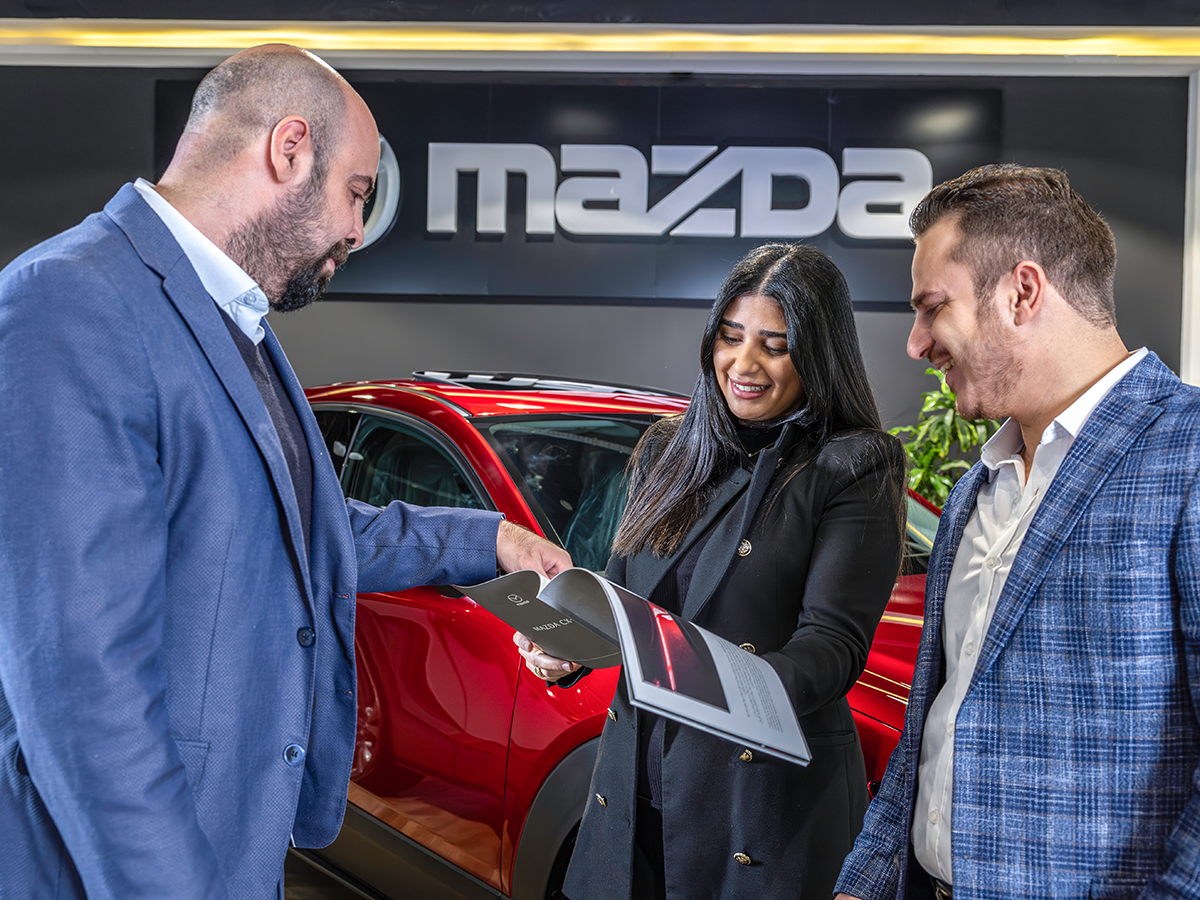 Mazda handshake