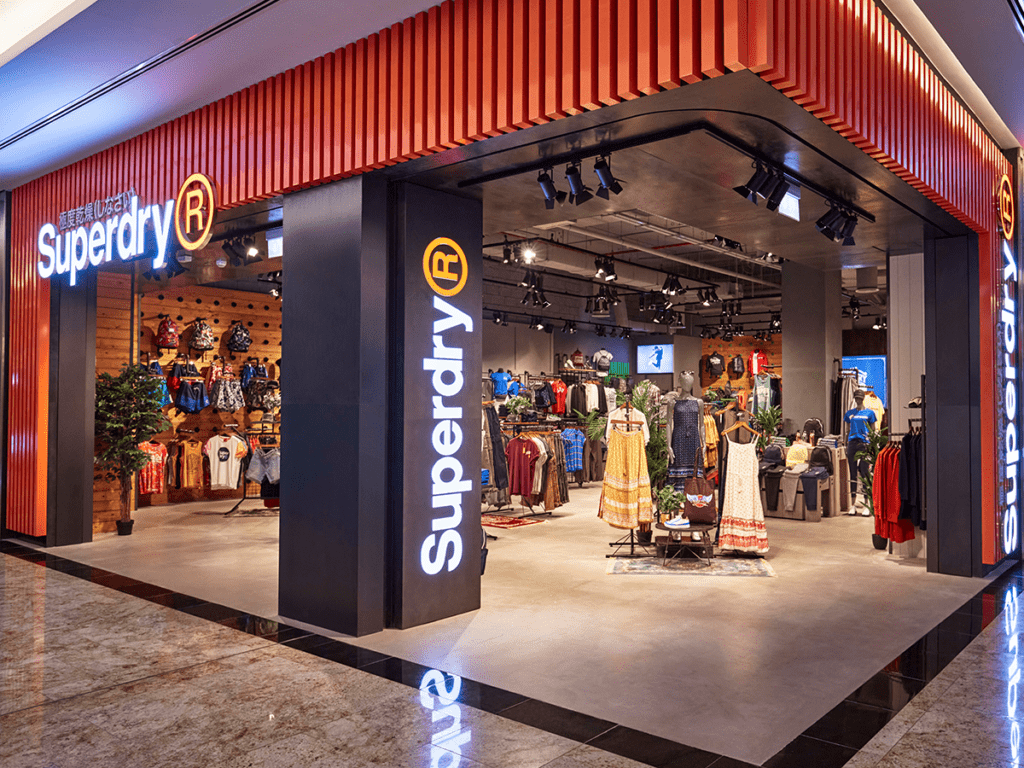 Superdry storefront